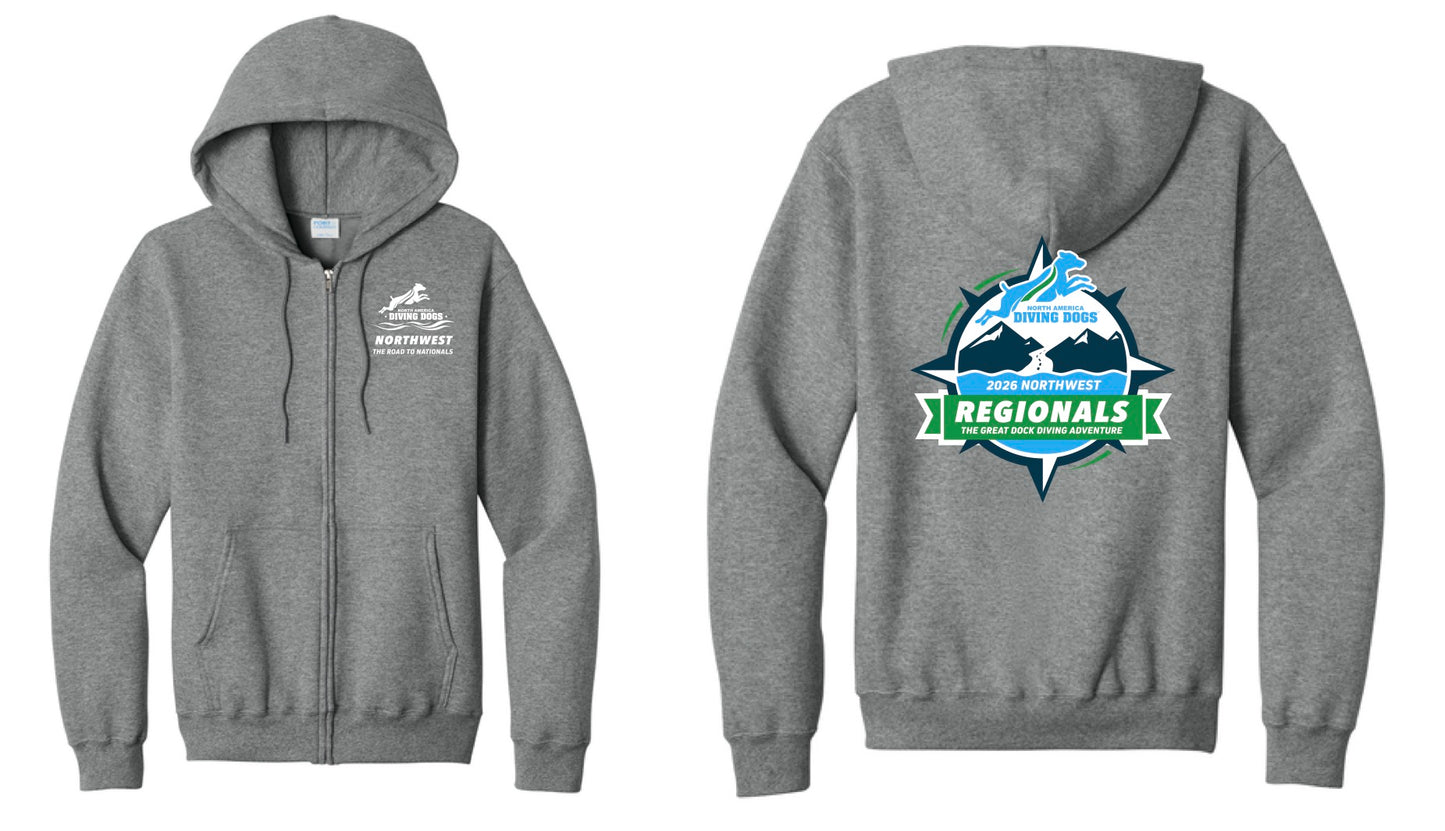 North West Regional 2026 Unisex Zip Up Hoodie