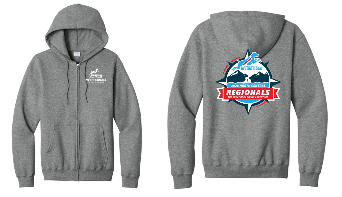 North Central Regional 2026 Unisex Zip Up Hoodie