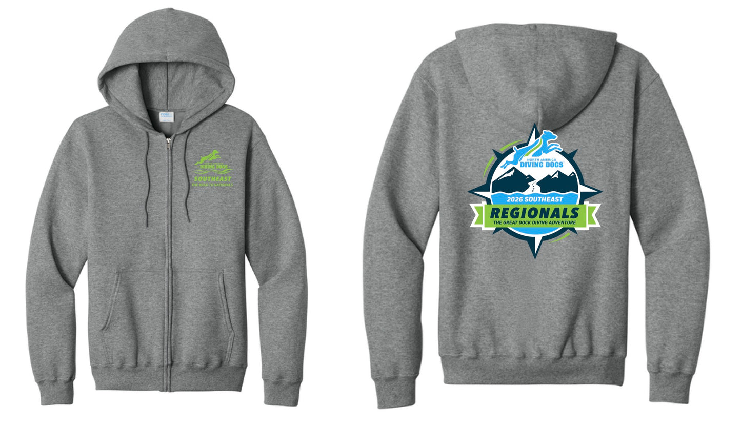 South East Regional 2026 Unisex Zip Up Hoodie