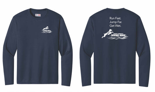 NADD Sun, Cooling Performance Shirt: Navy Blue