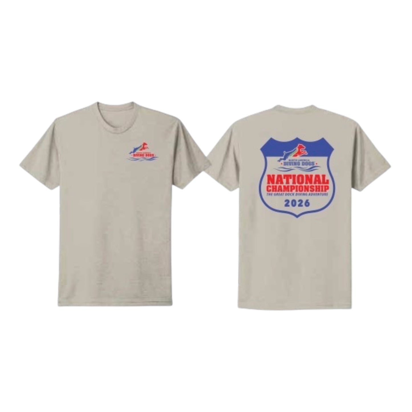 2026 National Championship Logo Unisex T-Shirt: Silk